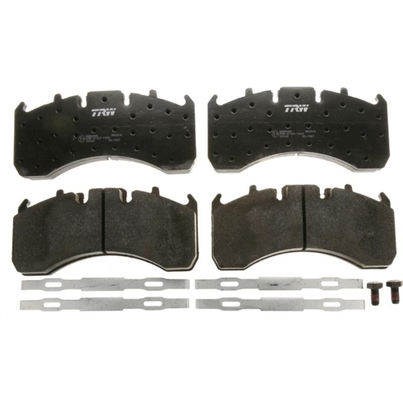 Jeu de 4 plaquettes de frein arrière TRW GDB5098 - Visuel 2