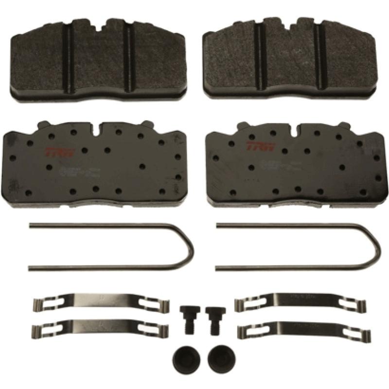 Jeu de 4 plaquettes de frein avant TRW GDB5069 - Visuel 2
