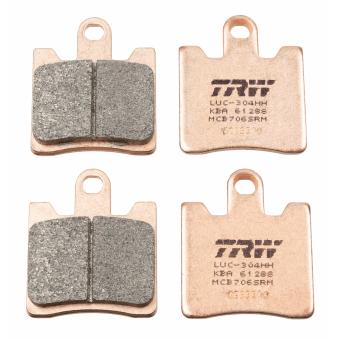 Jeu de 4 plaquettes de frein avant TRW MCB706SRM