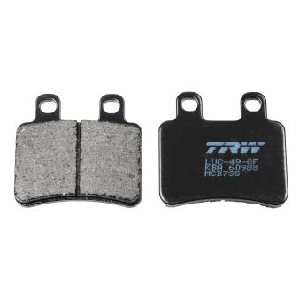 Jeu de 4 plaquettes de frein avant TRW MCB735