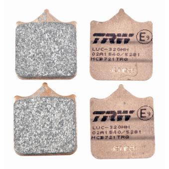 Jeu de 4 plaquettes de frein avant TRW MCB721TRQ