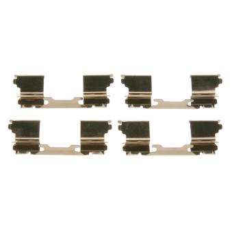 Kit d'accessoires, plaquette de frein à disque TRW PFK605