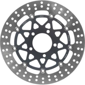 Jeu de 2 disques de frein avant TRW MSW241