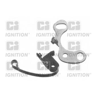 Jeu de contacts, distributeur d'allumage QUINTON HAZELL XCS301