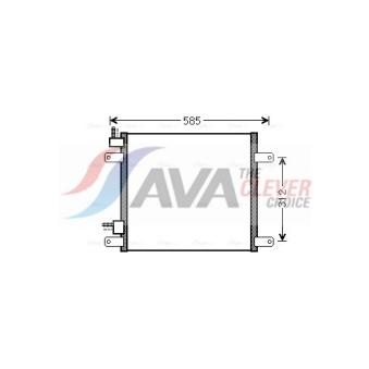 Condenseur, climatisation AVA QUALITY COOLING DF5042