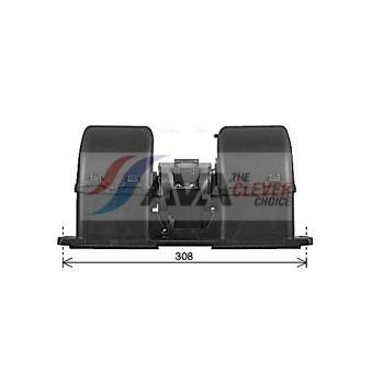 Moteur électrique, pulseur d'air habitacle AVA QUALITY COOLING DF8099