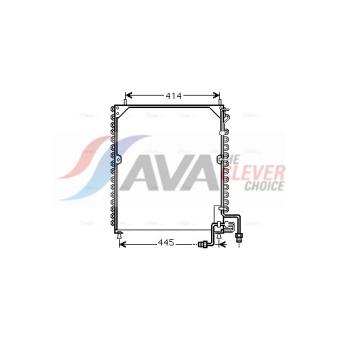 Condenseur, climatisation AVA QUALITY COOLING MEA5199
