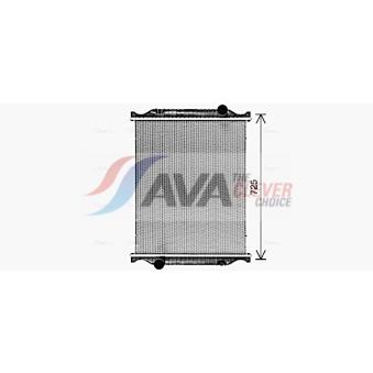 Radiateur, refroidissement du moteur AVA QUALITY COOLING RE2106N