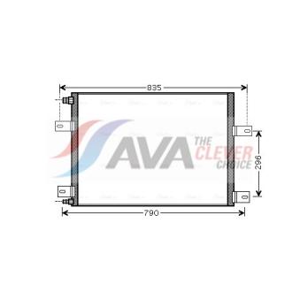 Condenseur, climatisation AVA QUALITY COOLING RE5061