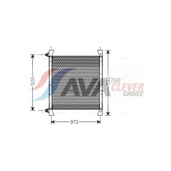 Condenseur, climatisation AVA QUALITY COOLING VL5029