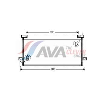 Condenseur, climatisation AVA QUALITY COOLING VL5081