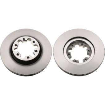 Jeu de 2 disques de frein avant TRW DF6442