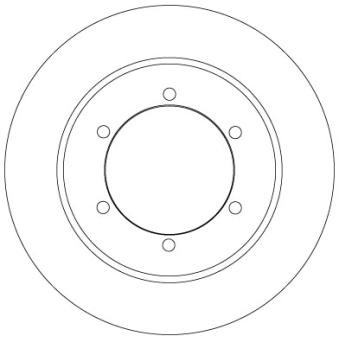 Jeu de 2 disques de frein arrière TRW DF6790