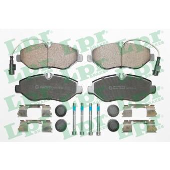 Jeu de 4 plaquettes de frein avant LPR 05P1669