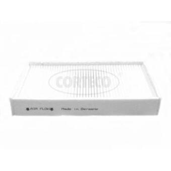Filtre, air de l'habitacle CORTECO 80000632