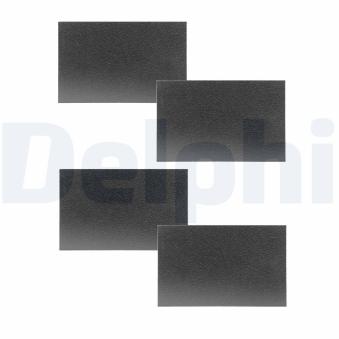 Kit d'accessoires, plaquette de frein à disque DELPHI LX0271