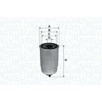 Filtre à carburant MAGNETI MARELLI 152071758006