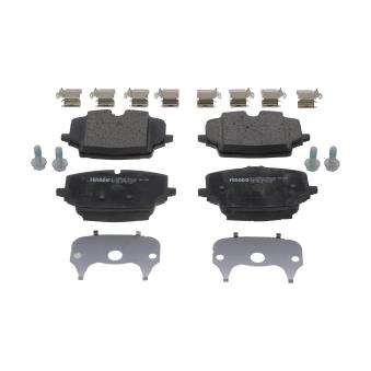Jeu de 4 plaquettes de frein avant FERODO FDB5543