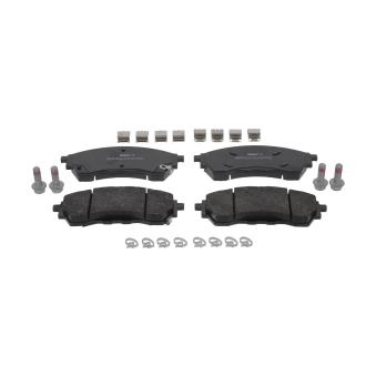 Jeu de 4 plaquettes de frein avant FERODO FDB4981