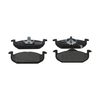 Jeu de 4 plaquettes de frein avant FERODO