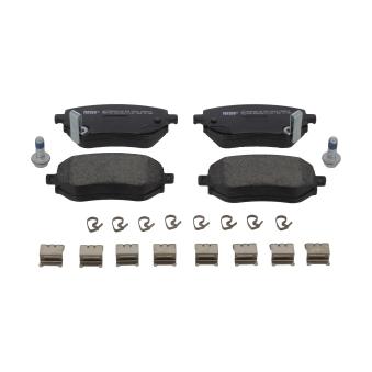 Jeu de 4 plaquettes de frein avant FERODO FDB5519
