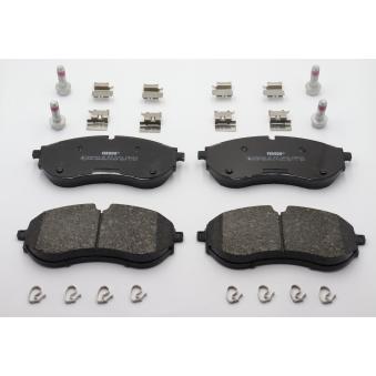 Jeu de 4 plaquettes de frein avant FERODO FDB5372