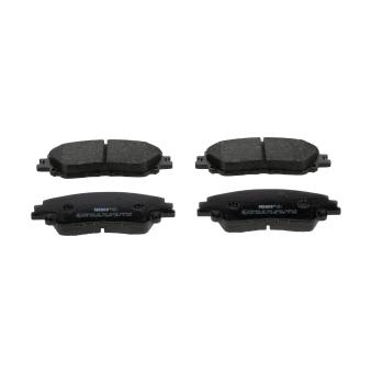 Jeu de 4 plaquettes de frein avant FERODO FDB5348