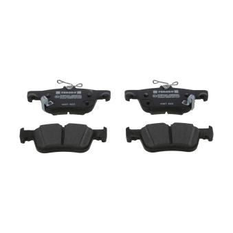 Jeu de 4 plaquettes de frein avant FERODO FDB5421