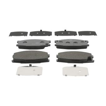 Jeu de 4 plaquettes de frein avant FERODO FVR1701