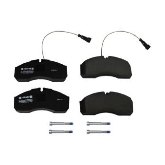 Jeu de 4 plaquettes de frein avant FERODO FVR4248