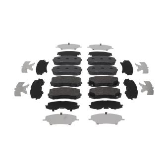 Jeu de 4 plaquettes de frein avant FERODO FVR4314