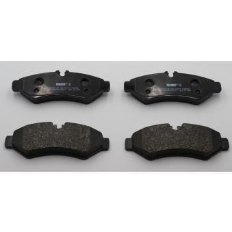 Jeu de 4 plaquettes de frein avant FERODO FVR5596