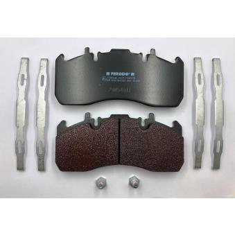 Jeu de 4 plaquettes de frein FERODO FCV4377B