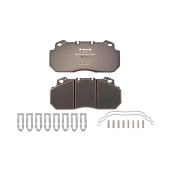 Jeu de 4 plaquettes de frein avant FERODO FCV1047B