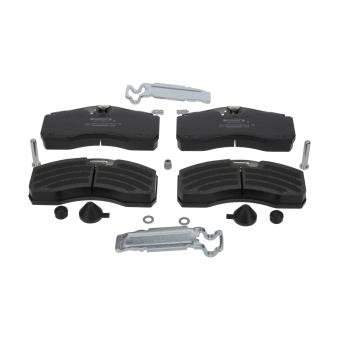 Jeu de 4 plaquettes de frein arrière FERODO FCV1275PTS