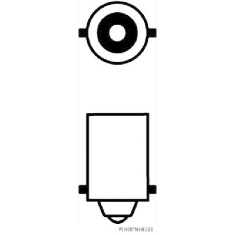 Ampoule HERTH+BUSS ELPARTS 89901165 - Visuel 1