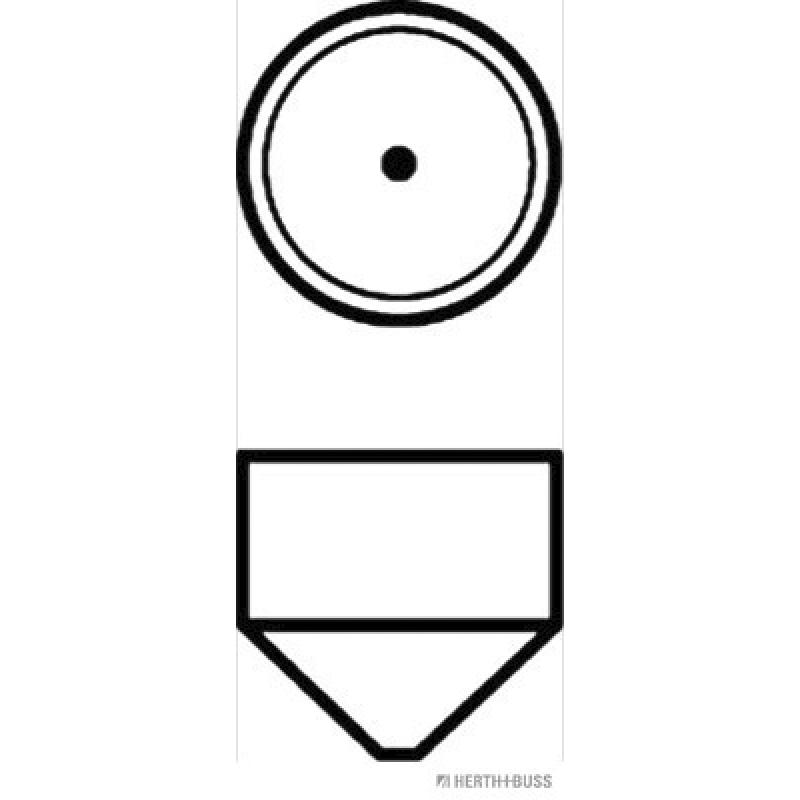 Ampoule HERTH+BUSS ELPARTS 89901154 - Visuel 1