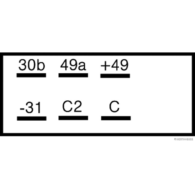 Centrale clignotante HERTH+BUSS ELPARTS 75605137 - Visuel 1