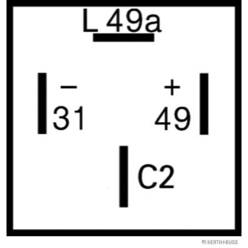 Centrale clignotante HERTH+BUSS ELPARTS 75605180 - Visuel 1