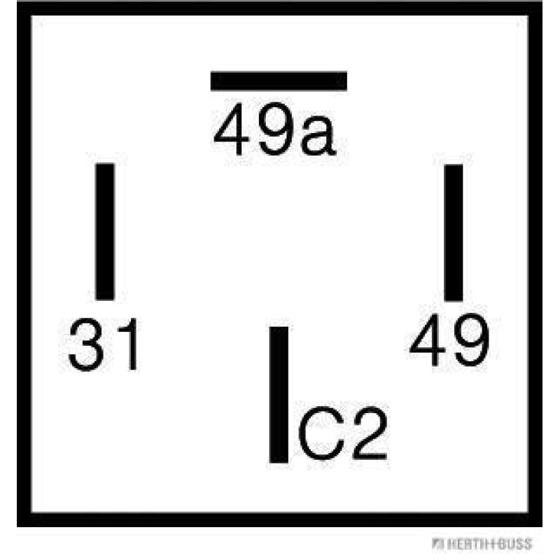 Centrale clignotante HERTH+BUSS ELPARTS 75605096 - Visuel 1
