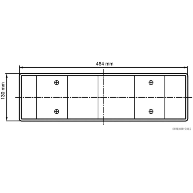 Feu arrière HERTH+BUSS ELPARTS 83840526 - Visuel 3