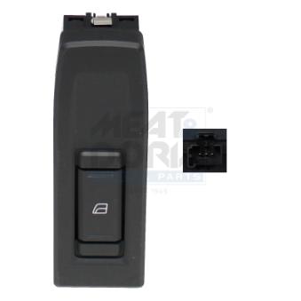 Interrupteur, lève-vitre avant droit MEAT & DORIA