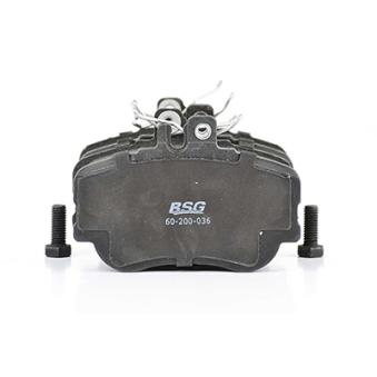 Jeu de 4 plaquettes de frein avant BSG BSG 60-200-036