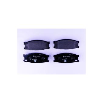 Jeu de 4 plaquettes de frein avant HELLA 8DB 355 010-561