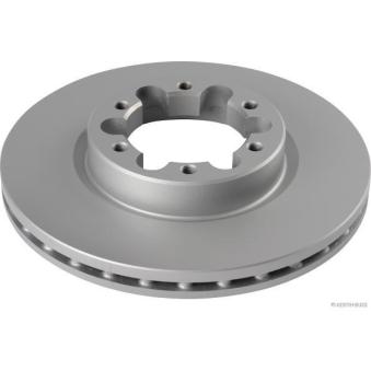 Jeu de 2 disques de frein avant HERTH+BUSS JAKOPARTS J3301075