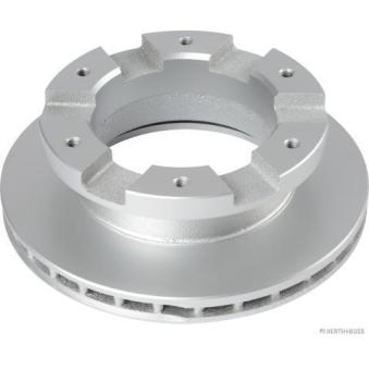 Jeu de 2 disques de frein arrière HERTH+BUSS JAKOPARTS J3315032