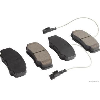 Jeu de 4 plaquettes de frein arrière HERTH+BUSS JAKOPARTS J3611004
