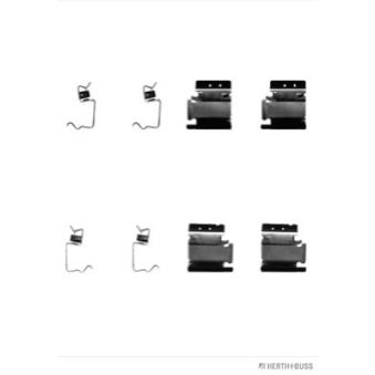 Kit d'accessoires, plaquette de frein à disque HERTH+BUSS JAKOPARTS J3662014