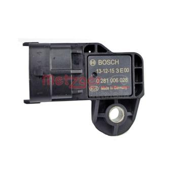 Capteur, pression du tuyau d'admission METZGER 0906159