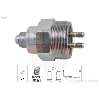 Contacteur, feu de recul EPS 1.860.324